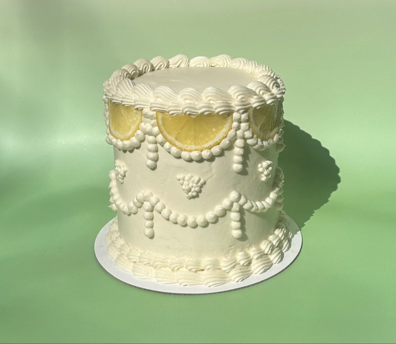 Lemon Vanilla Cake